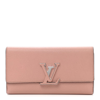 Louis Vuitton Taurillon Capucines Wallet Magnolia 1 of 18