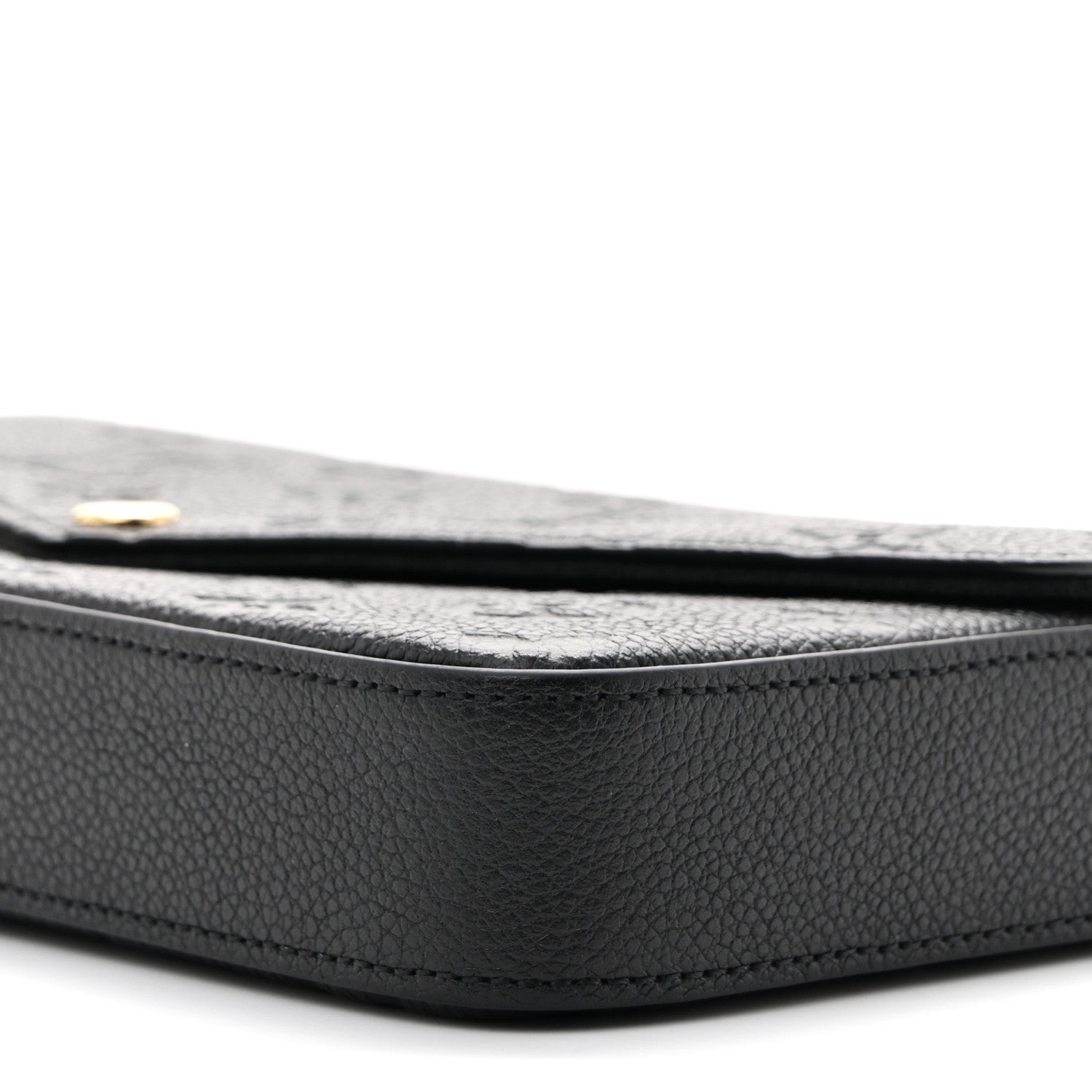 Louis Vuitton Empreinte Pochette Felicie Chain Wallet Black 9 of 11