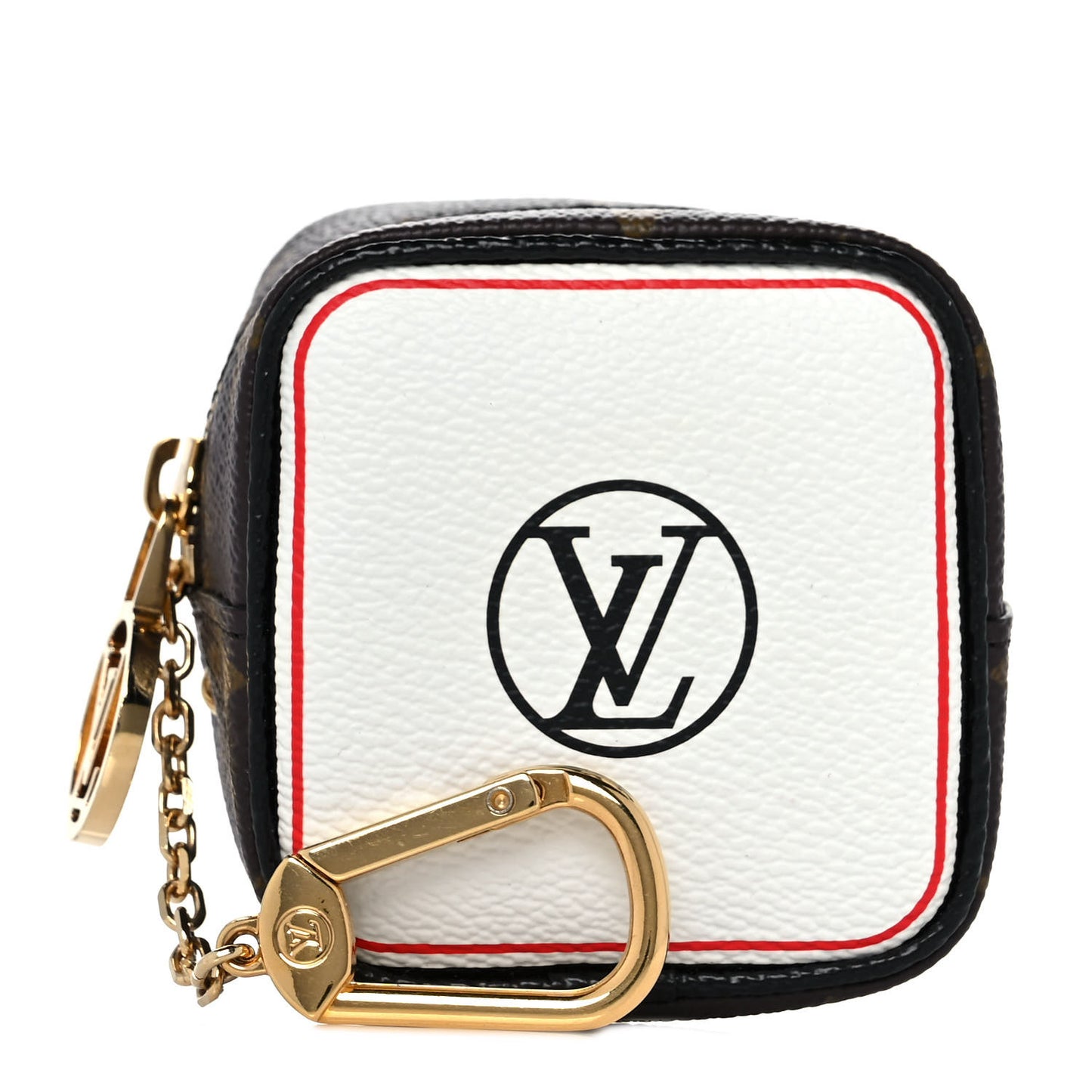 Monogram Game On Cube Coin Purse