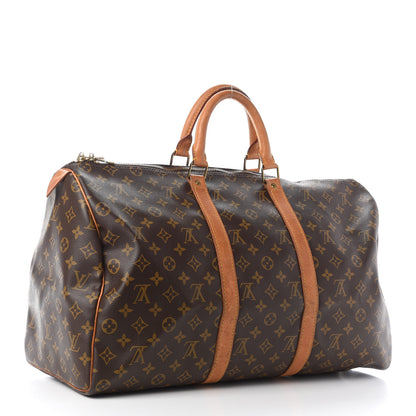 Louis Vuitton Monogram Keepall 50 3 of 12