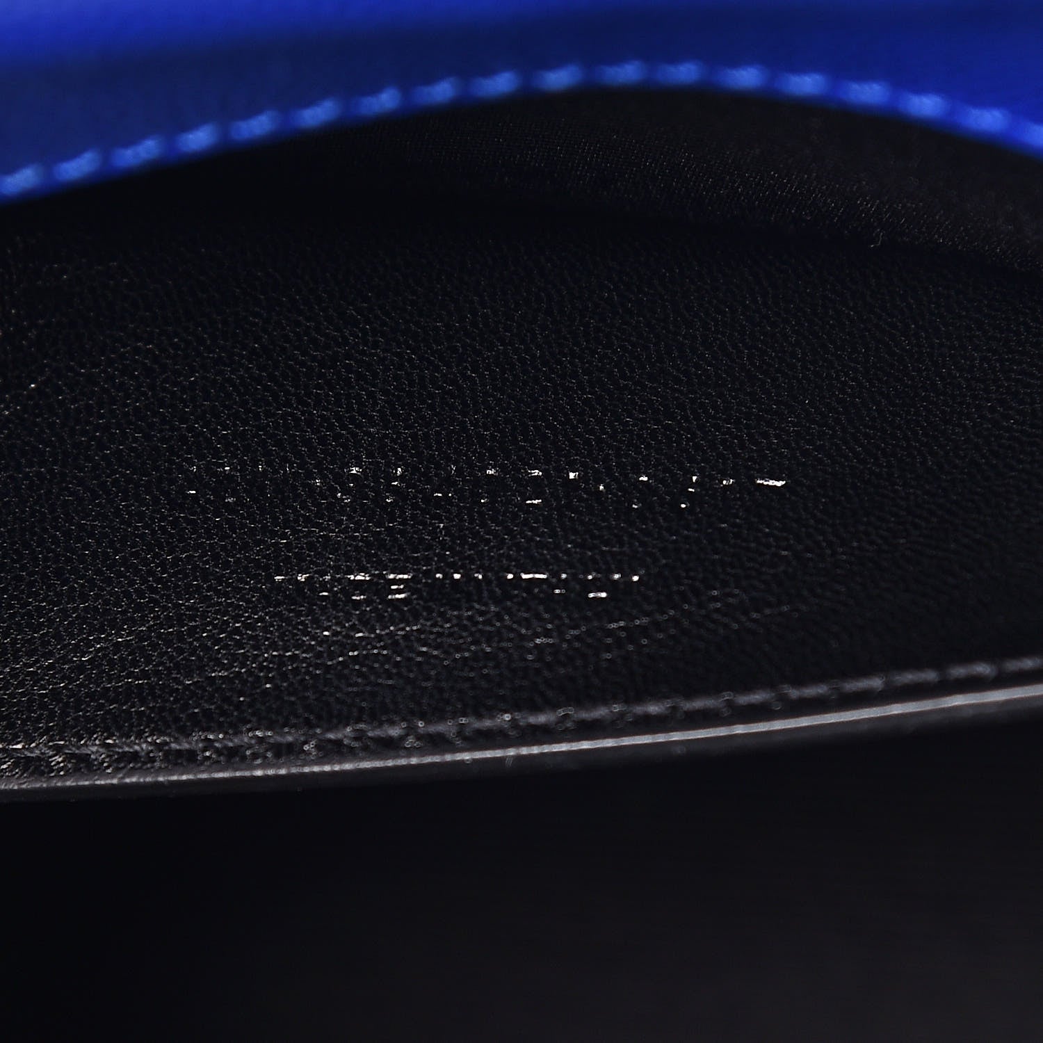Saint Laurent Grain De Poudre Medium Classic Monogram Kate Satchel Flash Blue 8 of 10