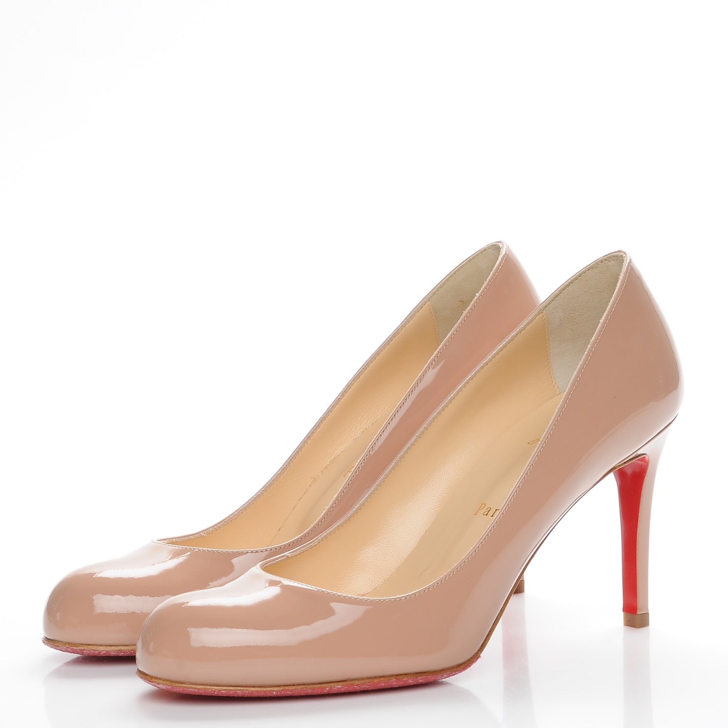 Patent Simple 85 Pumps 37 Nude