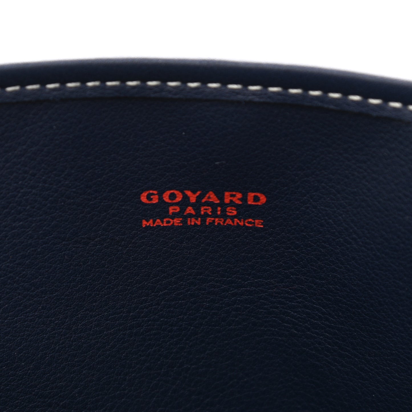 Goyardine Reversible Mini Anjou Navy