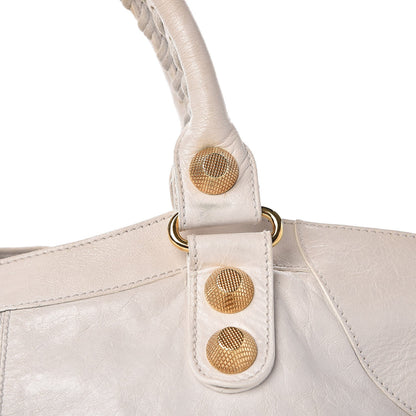 Balenciaga Agneau Giant 21 Gold Hardware Part Time White 12 of 32