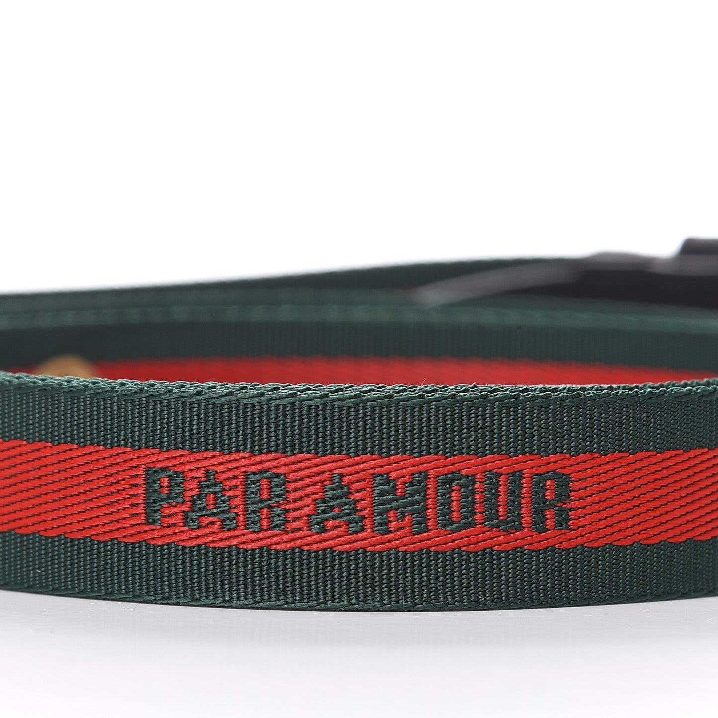 Canvas Web L'Aveugle Par Amour Belt 105 42 Red Green