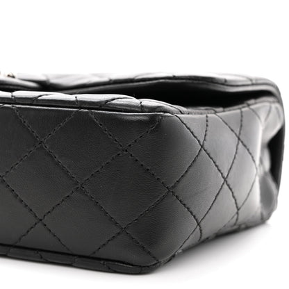 Chanel Lambskin Quilted Medium Westminster Pearl Flap Black 9 of 10