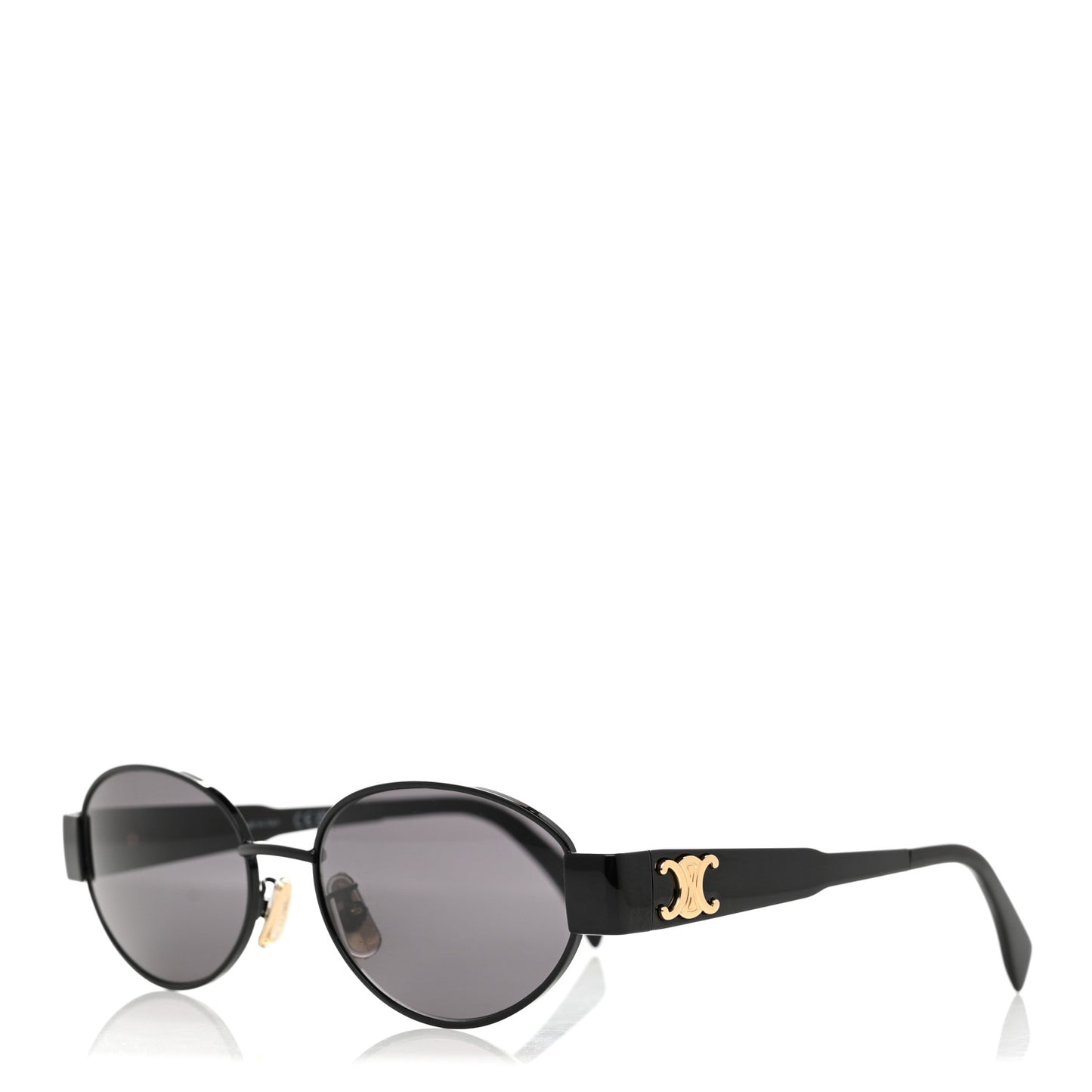 Metal Triomphe 01 Sunglasses CL40235U Black Smoke
