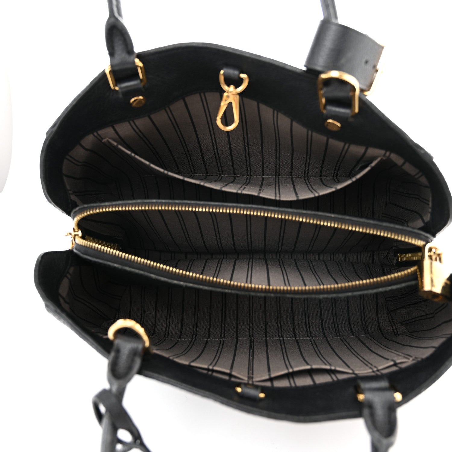Louis Vuitton Empreinte Montaigne MM Black 5 of 13