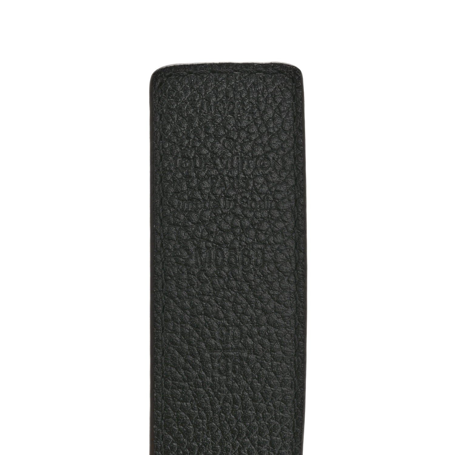 Louis Vuitton Calfskin Damier Ebene 25mm LV Iconic Reversible Belt 90 36 7 of 9