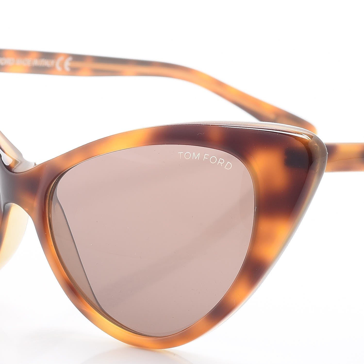 Tom Ford Nikita Cat Eye Sunglasses TF173 Brown 7 of 8