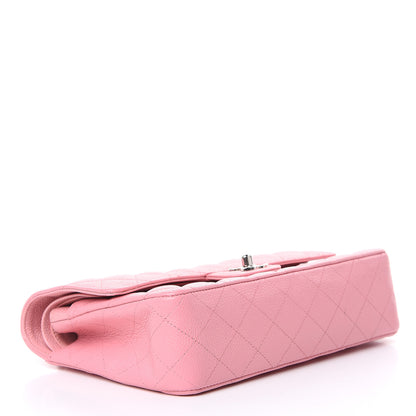 Chanel Caviar Quilted Medium Double Flap Pink 4 of 14