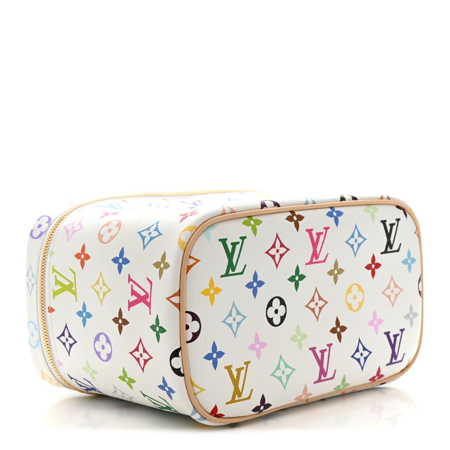 LV X TM Monogram Multicolor Nice BB White