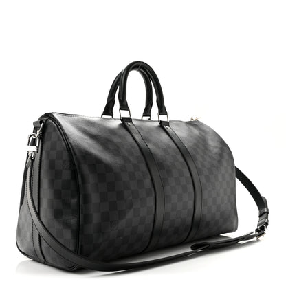 Louis Vuitton Damier Graphite Keepall Bandouliere 45 2 of 8