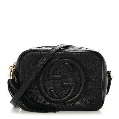 Gucci Pebbled Calfskin Small Soho Disco Bag Black 1 of 13