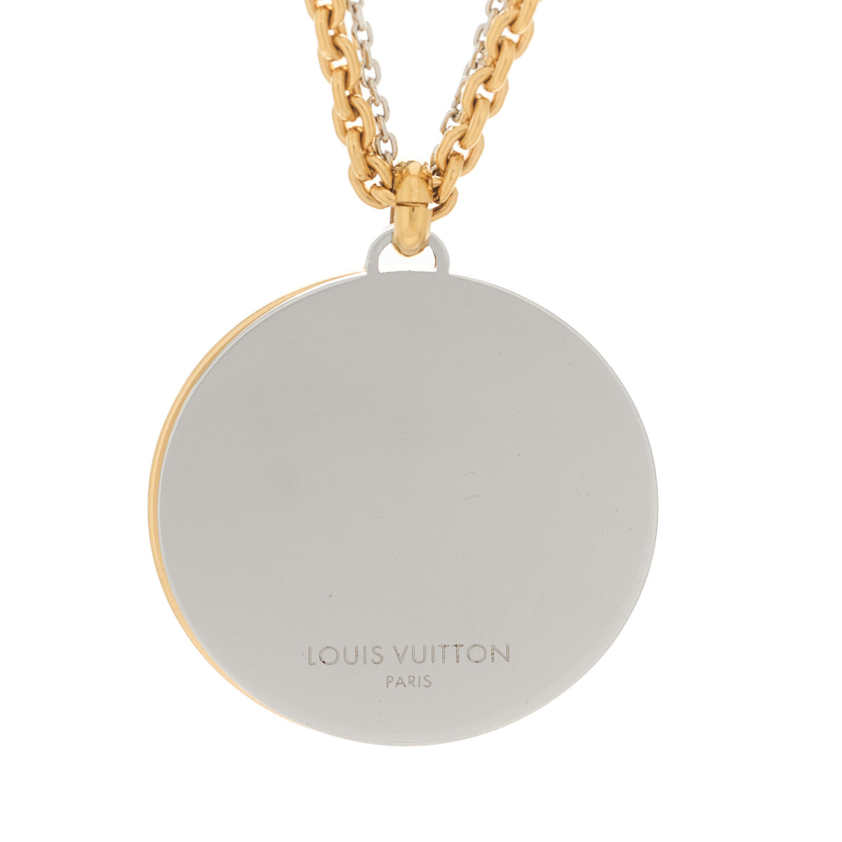 Louis Vuitton Louise Long Necklace Gold 6 of 7