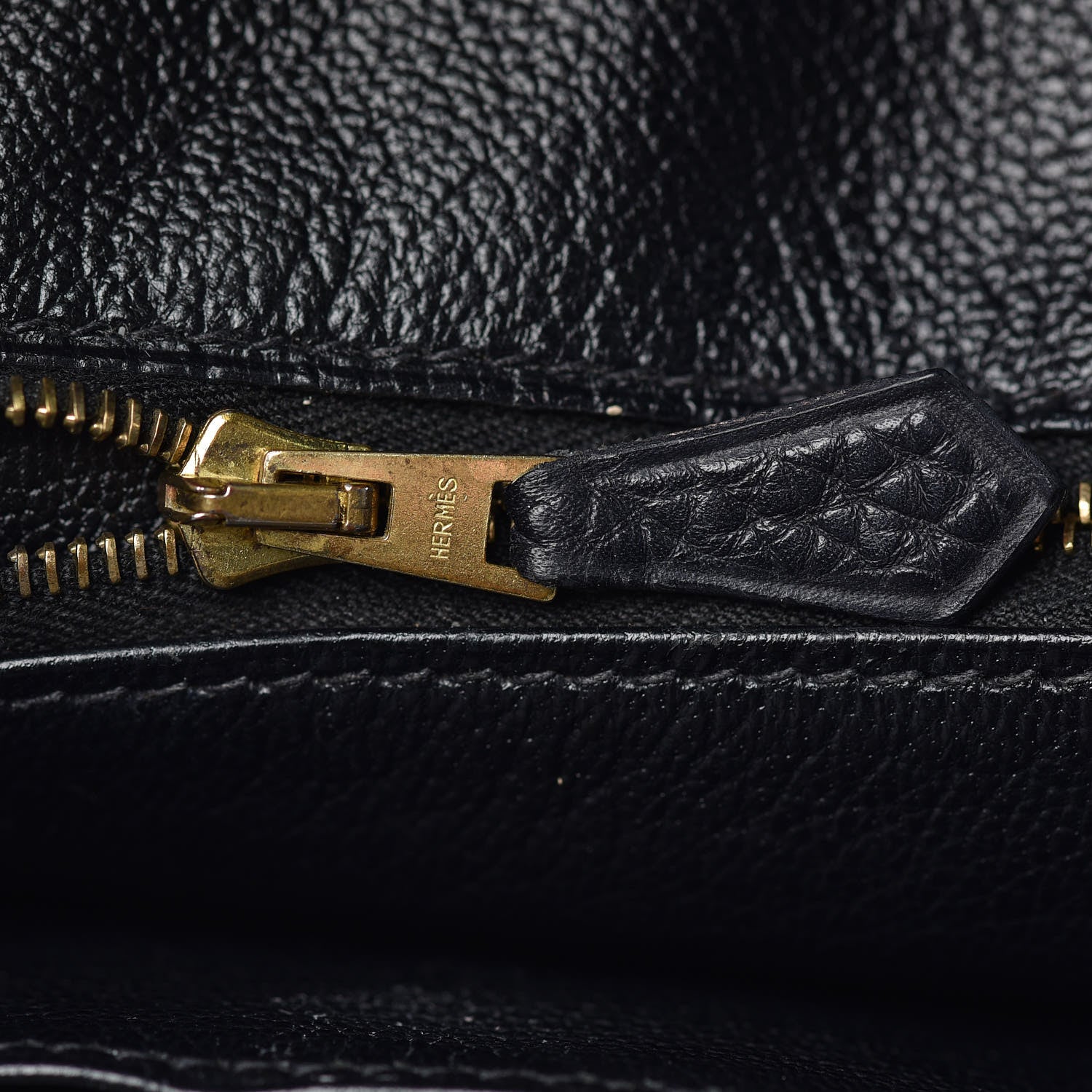 Hermes Fjord Birkin 35 Black 17 of 48