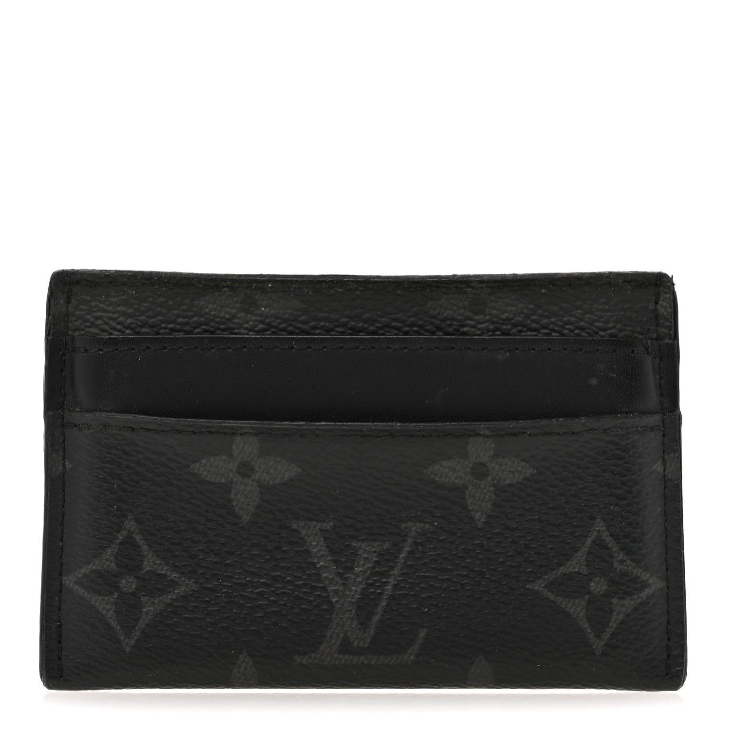 Louis Vuitton Monogram Eclipse Porte-Cartes Double Card Holder 1 of 10