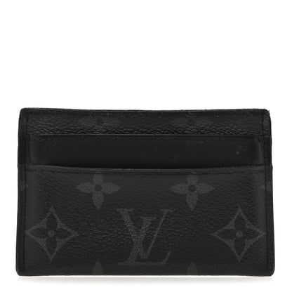 Louis Vuitton Monogram Eclipse Porte-Cartes Double Card Holder 1 of 10