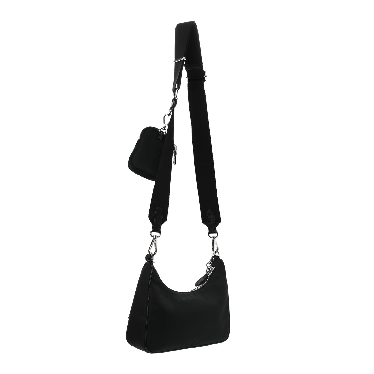 Nylon Re-Edition 2005 Shoulder Bag Black