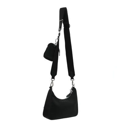 Prada Nylon Re-Edition 2005 Shoulder Bag Black 3 of 14