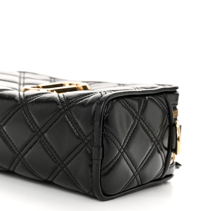Marc Jacobs Natural Grain Calfskin Quilted The Softshot 21 Bag Black 11 of 11