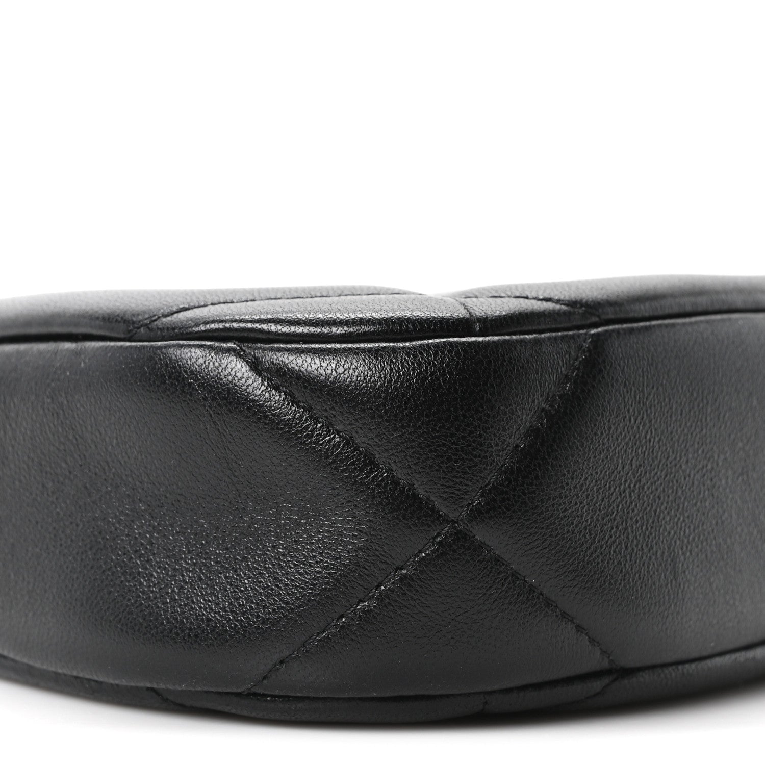Chanel Lambskin Quilted Chanel 19 Hobo Clutch With Chain Black 9 of 10