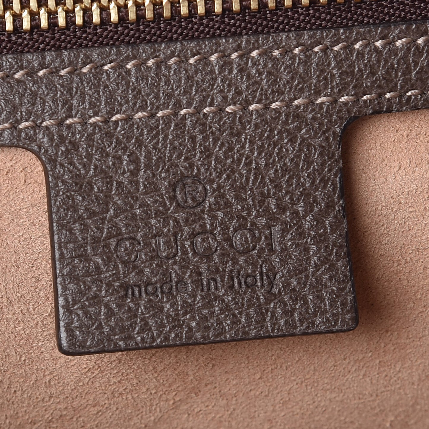GG Supreme Monogram Web Small Ophidia Shoulder Bag Brown