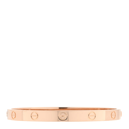 Cartier 18K Pink Gold LOVE Bracelet 18 1 of 4