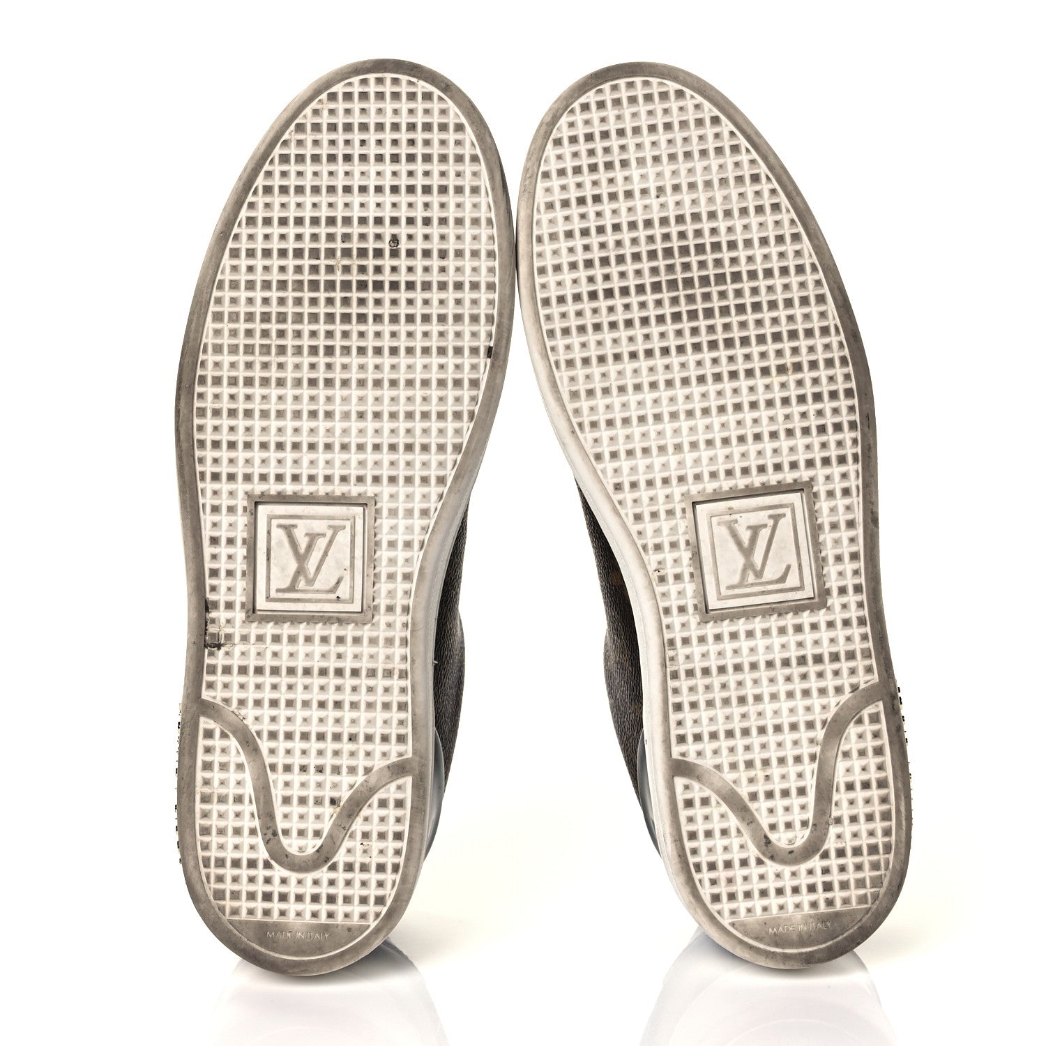 Louis Vuitton Patent Monogram Frontrow Sneakers 38 5 of 8