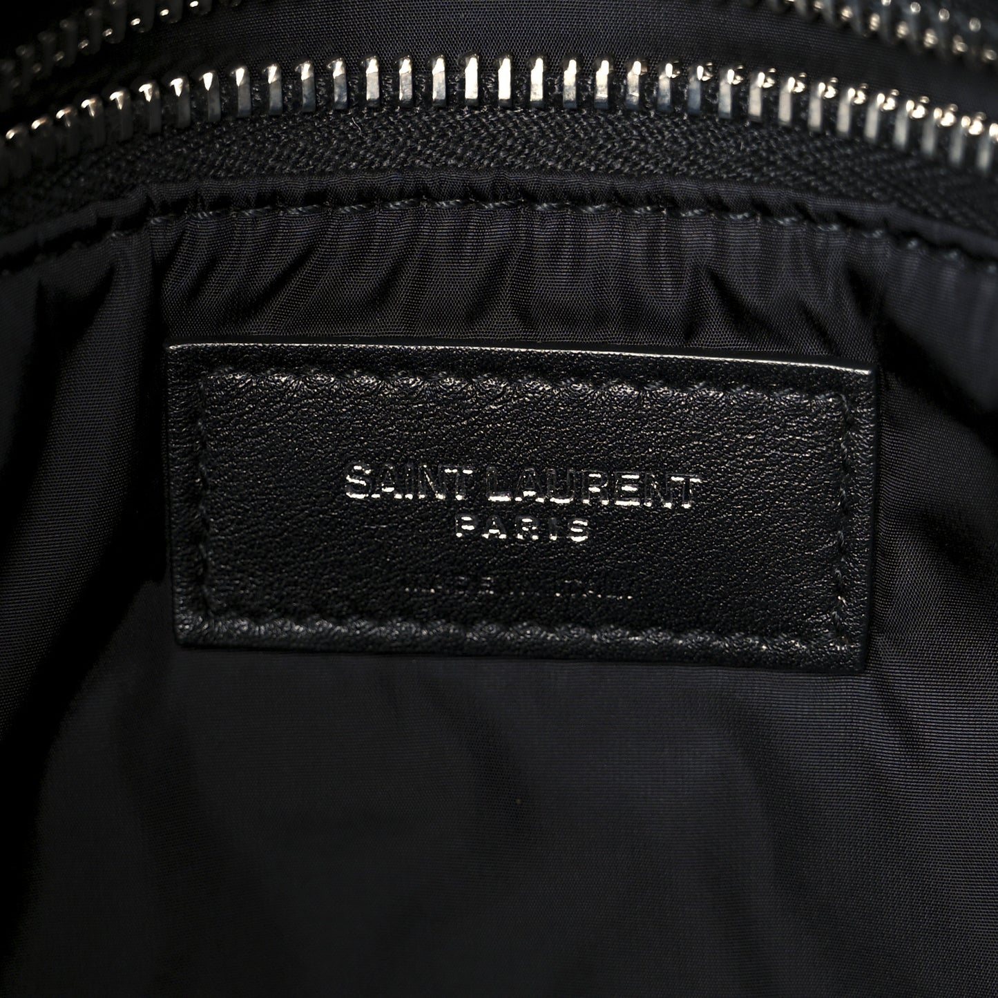 Econyl Nylon Lou Puffer Messenger Black