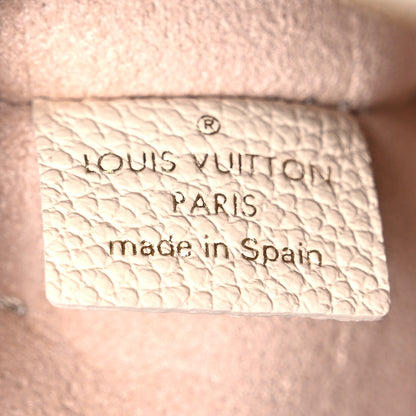 Louis Vuitton Empreinte Monogram Giant Neverfull MM Pochette Creme Rose Trianon 6 of 6
