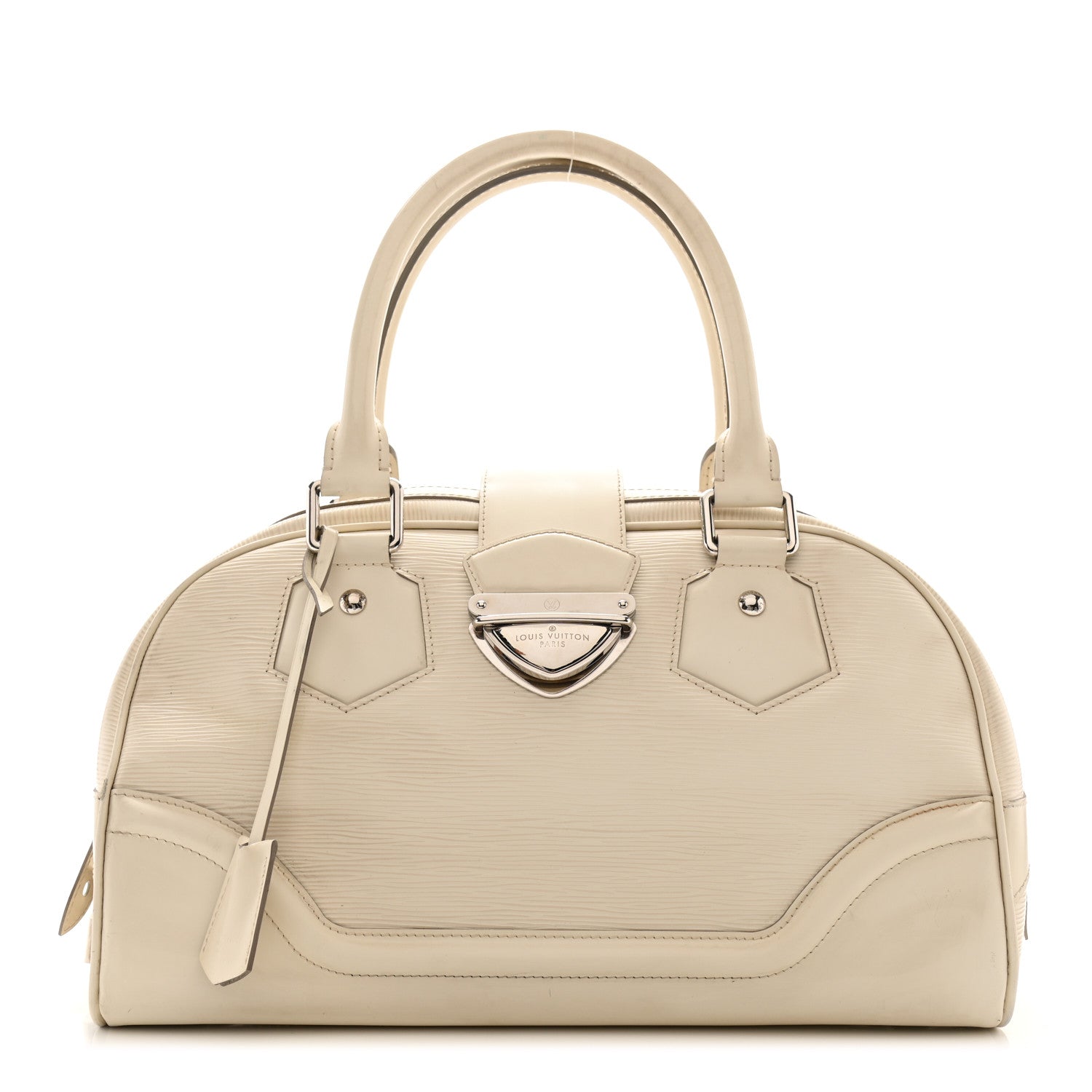 Louis Vuitton Epi Bowling Montaigne GM Ivory 1 of 15
