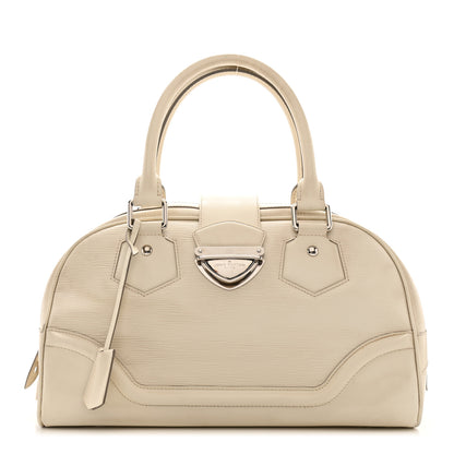 Louis Vuitton Epi Bowling Montaigne GM Ivory 1 of 15