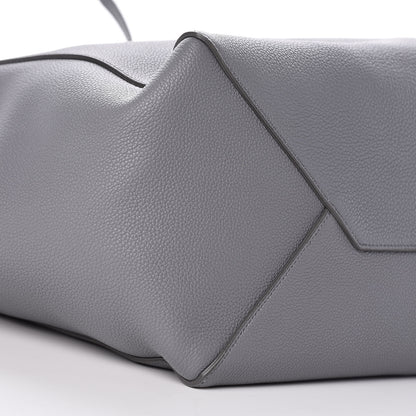 Celine Soft Grained Calfskin Small Belt Cabas Phantom Medium Grey 9 of 11