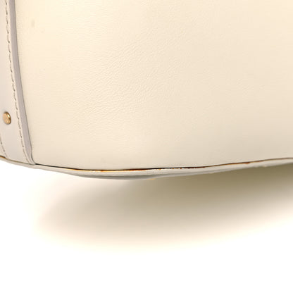 Chloe Smooth Calfskin Small Roy Bucket Bag Natural White 14 of 17