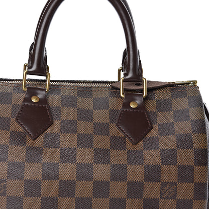 Louis Vuitton Damier Ebene Speedy 25 13 of 13