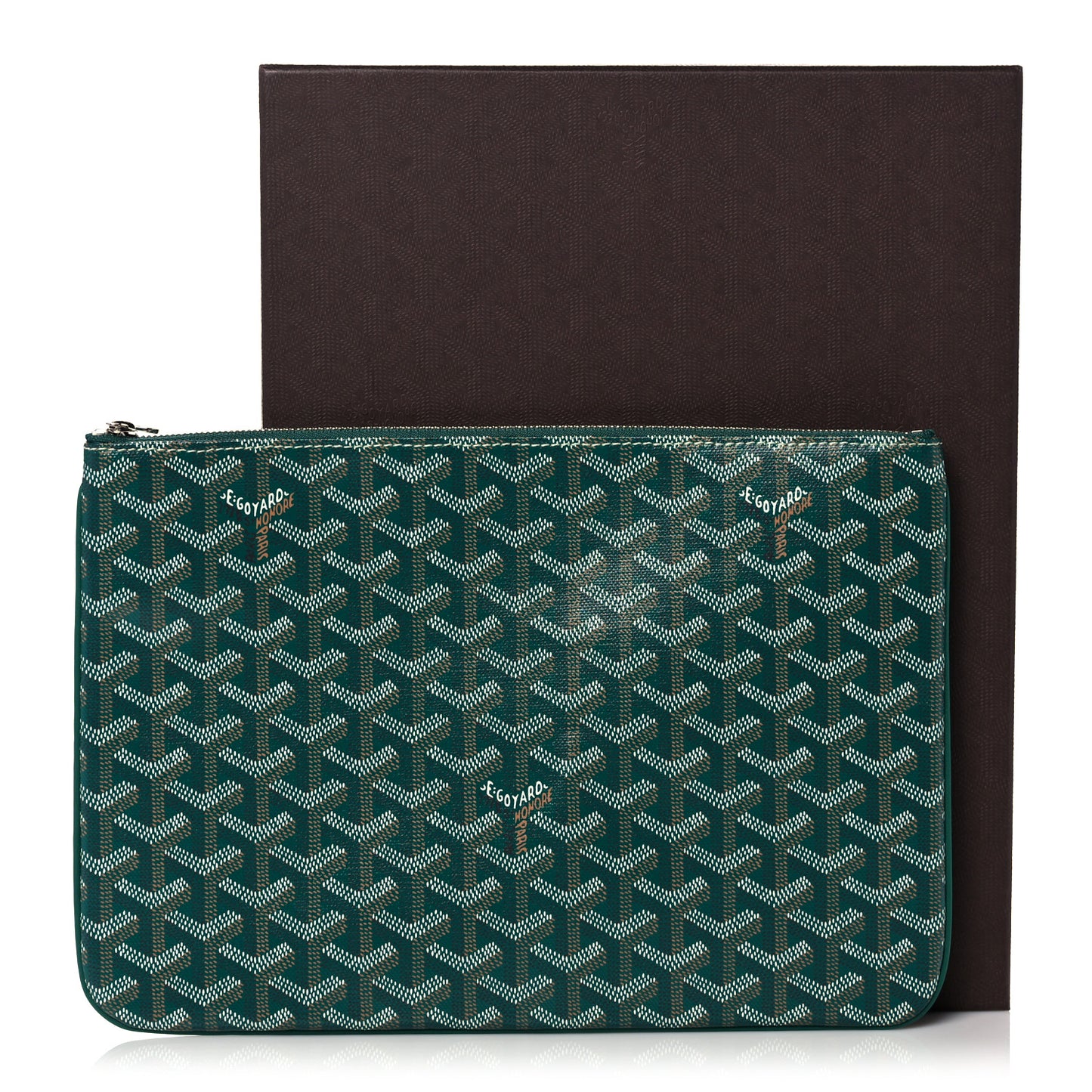 Goyardine Senat Pochette MM Green