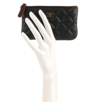 Chanel Caviar Quilted Coin Purse Case Black 2 of 7
