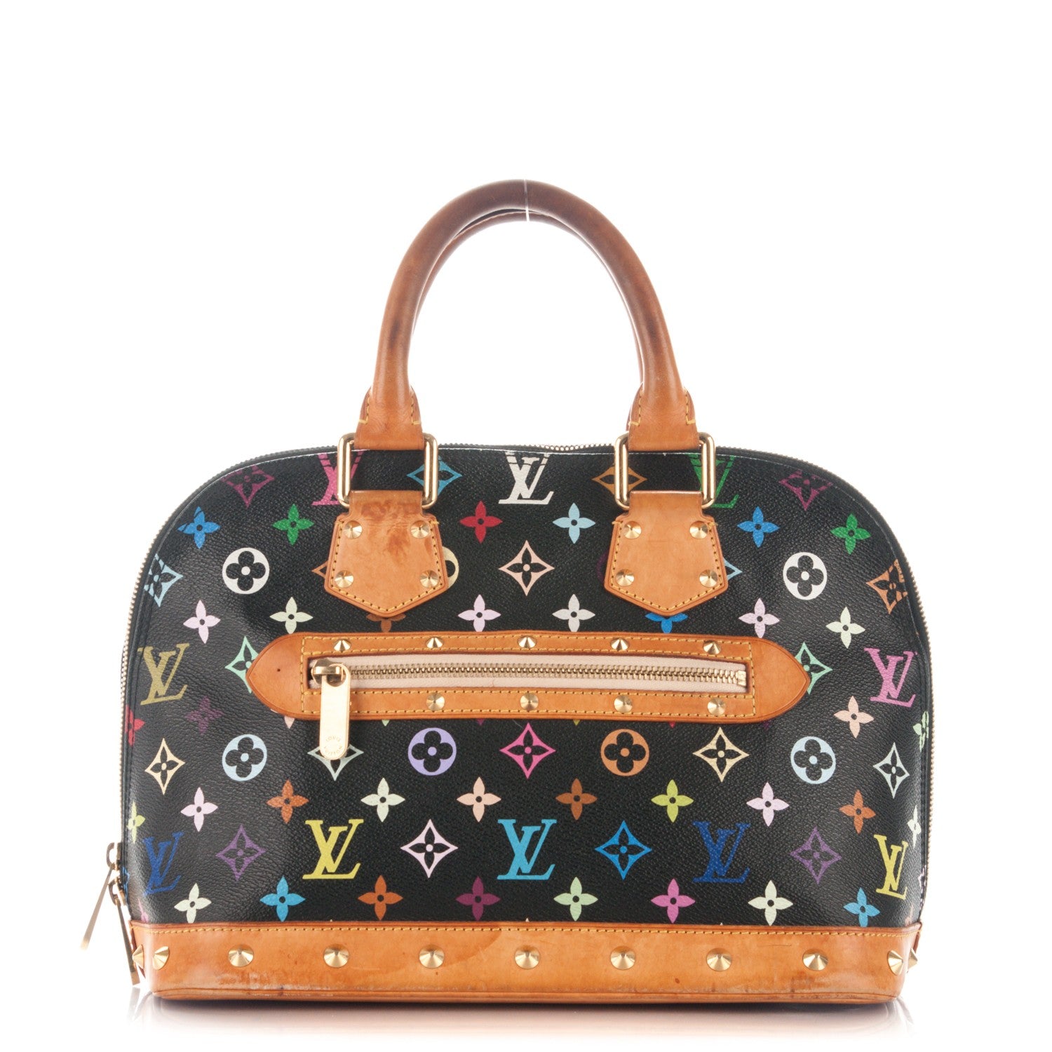 Louis Vuitton Monogram Multicolor Alma Black 1 of 12