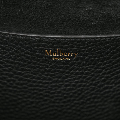 Mulberry Small Classic Grain Calfskin Medium Lily Black 6 of 10