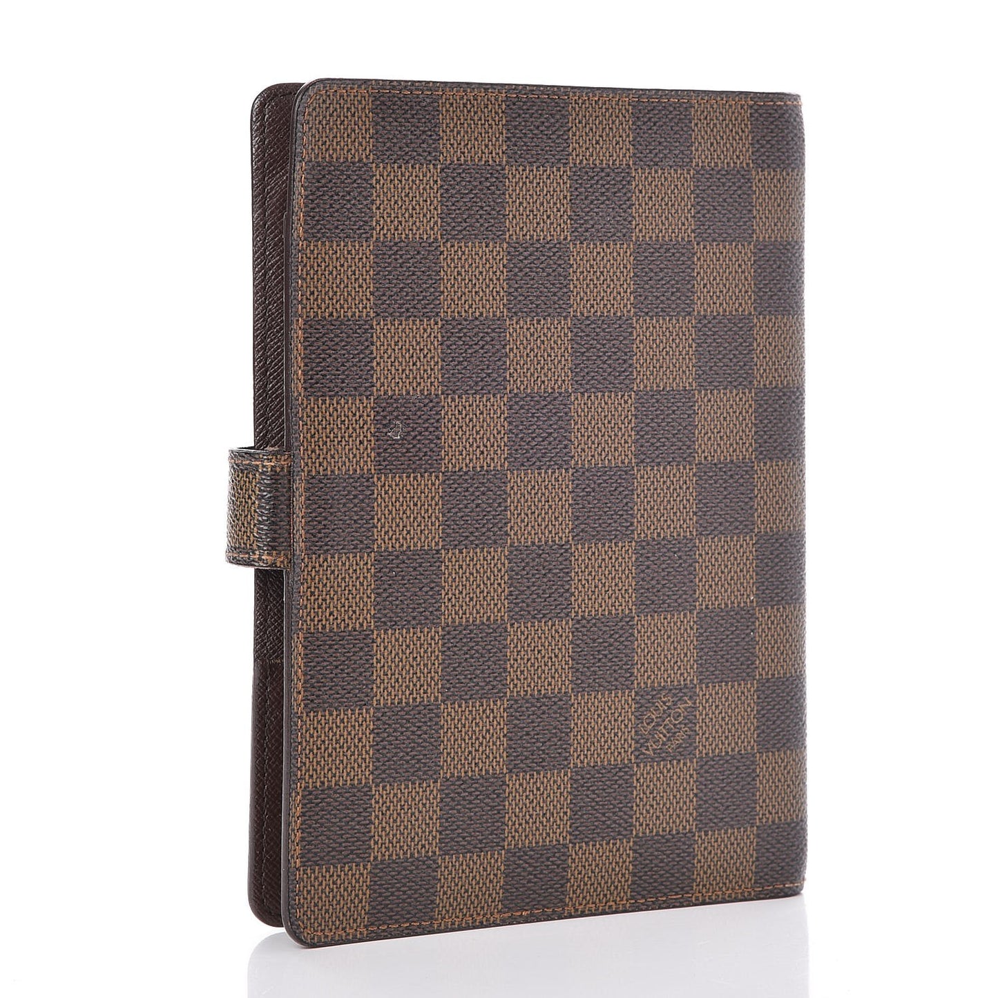 Damier Ebene Medium Ring Agenda Cover