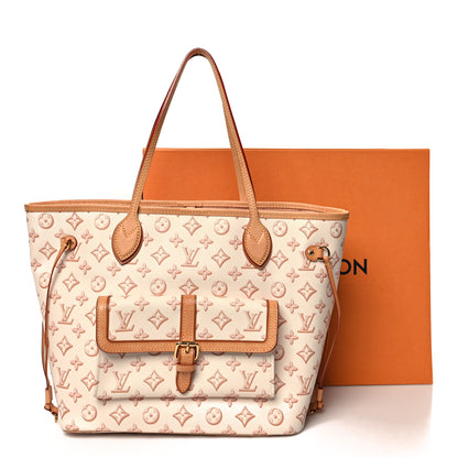 Louis Vuitton Monogram Fall For You Neverfull MM Beige Clair 15 of 15
