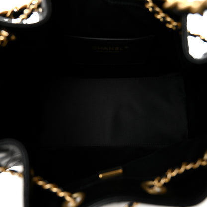 Chanel Caviar Quilted Small Chanel 25 Handbag Black 5 of 10
