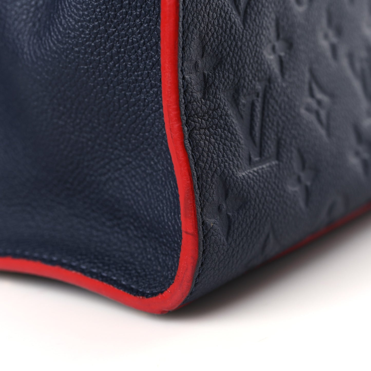 Empreinte Pont Neuf MM Marine Rouge