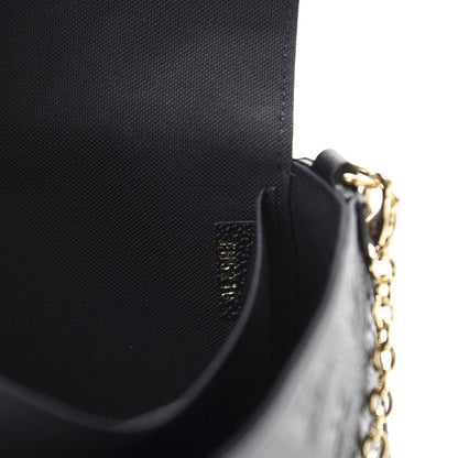 Louis Vuitton Empreinte Pochette Felicie Chain Wallet Black 10 of 11