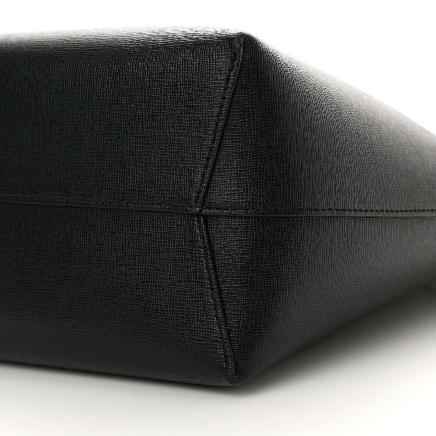 Mansur Gavriel Calfskin Mini Bucket Bag Black Flamma 9 of 9