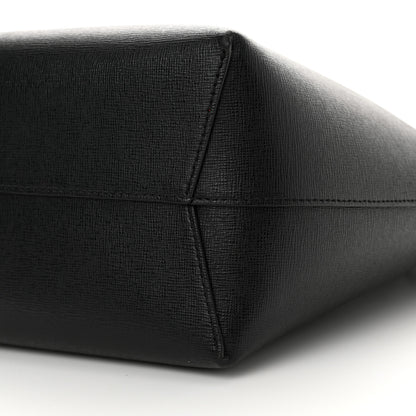 Mansur Gavriel Calfskin Mini Bucket Bag Black Flamma 9 of 9