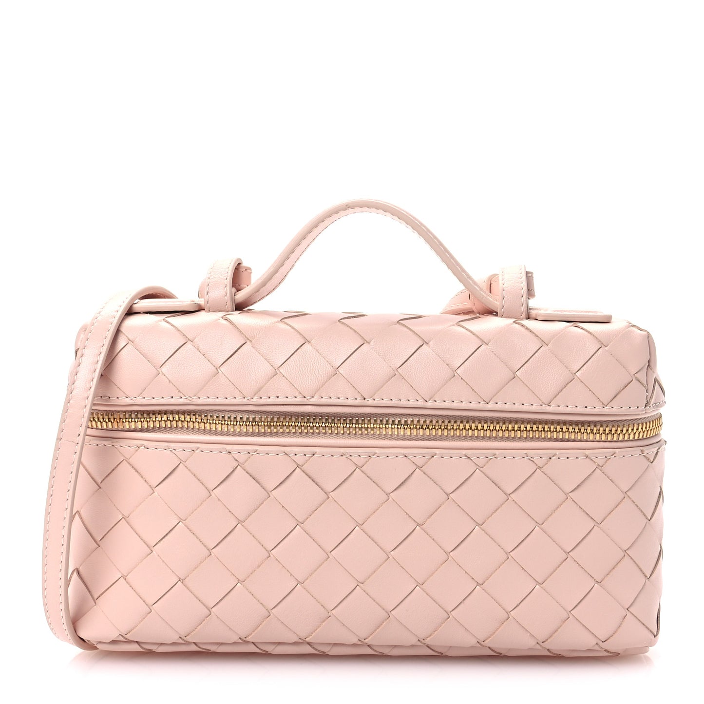 Calfskin Intrecciato Bang Bang Vanity Case Cameo