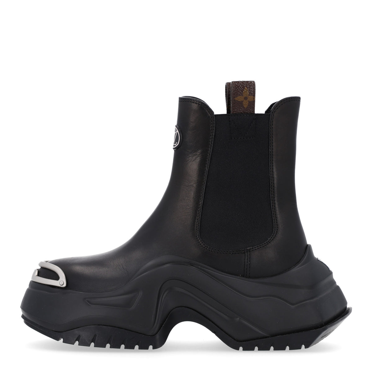 Louis Vuitton Calfskin Archlight 2.0 Block Heel Ankle Boots 35 Black 1 of 11