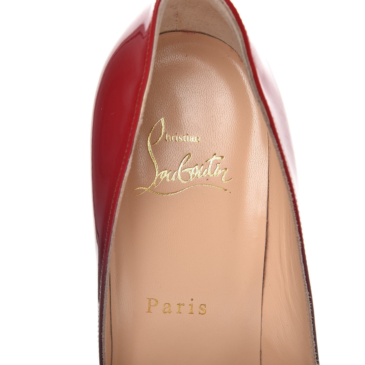 Patent Degrade Pigalle Follies 100 Pumps 38 Black Red